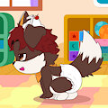 Little Milo messy in the daycare by HHRacatsssHH
