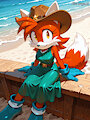 Scarlet Prower (Ai) by 2BIT