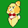 [G] Hama Beads - Swimsuit Isa by PlaneshifterLair