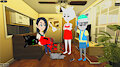 Mao Mao Gets Spanked For Destroying Angela's Radio & Throwing A Car Key Fob At Trickshot