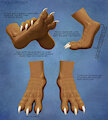 Zil's Feral Paw Ref by Gothzilla