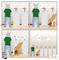 Payin' the Rent #71 Public Toilets by AriesArtist