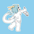A Little Streaker by Osorl