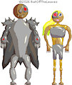 Mecha The Cyborg Mole And His Significant Other Goldendove by BatOfTheLeaves