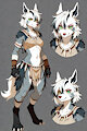 Maiya the Mightyena by scorpianpp