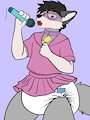 Karaoke pup by Loupy