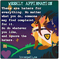 ☆ Weekly Affirmation ☆ by lovespell