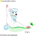 Sitting stretch (patreon) by Yordraw