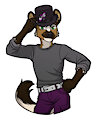 Pride Puppy (Grey shaded) by Fluxxx