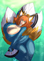 Dance of the Fire Fox by Luhyzi