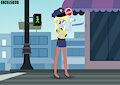Derpy dirigiendo el trafico by excelso