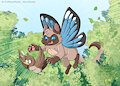 YCH Commission - Flying Cat by fennekfuchs