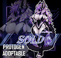 [ADOPTABLE] / Lunaris Seductress Protogen by Serandres