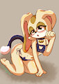 Bunny (cat) girl by Cristalyzed