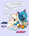 Diaper God Decree (Commission + STORY) by EmperorCharmy