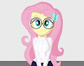 Fluttershy cosplaying Sadness by Sonicrock56