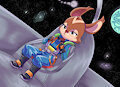Jeena Flash's Pod Seat Trying! (Commission) by Tho6Who4e2000