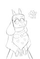 Toriel Doodle by SeasideLemons