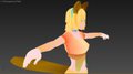 Humanoid Tanuki Girl - Nearly Finished UV Mapping!
