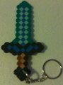 Wearable Pixel Art - Minecraft Diamond Sword