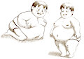 Fatty Shota by Maxicoon