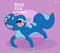 (Animated!) Post This Gecqua by PocketPaws