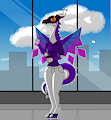 [Old] K4tsuk1 the synth dragoness by RukyDerg