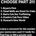 CHOOSE PART 2 FOR NEXT STORY by Marky18