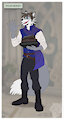 Partial Reference Sheet: Rylan Beshay by Crocdragon