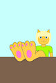 Johnny's feet on the table by TheFurryTree