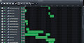 I tried something with a lute sample made by f-r-a-g-i-l-e by Ladam
