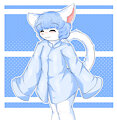 Blue cat by N00nere