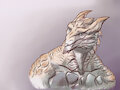 White Dragonborn by Genris