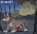 Sneaky Stalker - IDDo Art by RazorFiredog