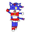 Chibi Ash Cheerleader