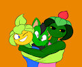 Plant Hug Sandwich by Bestthe
