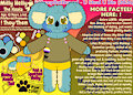Milly Helly the Koala 2.0 (OC UPDATE) by BengalBatEmmaKat