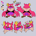Cassy v2 ref sheet by Foxlover91
