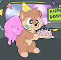 [C] Birthday Pup by UniaMoon