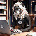 Hard at work by ChronoLion