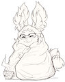 Getting comfy ☕️ by Elronya