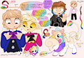Messy doodles 16 - 17