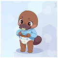look at my cool diaper by babybenny