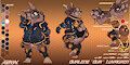 DUALENE "DUA" LUVAGAIN by aFurreak