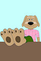 Ben's feet on the table by TheFurryTree