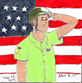 Memorial Day Salute by bluecollie55