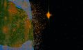 A Neutron Star Collision with Earth by Lestarilly