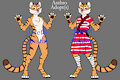 [OPEN] Anthro Tigress Adopt by DafuArts