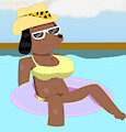Cucumber at the pool by StiltonFanFic