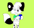 Nelson the Dalmatian Doing the Selfie by ToonArtistsLover